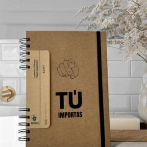 Cuaderno Kraft Tú Importas