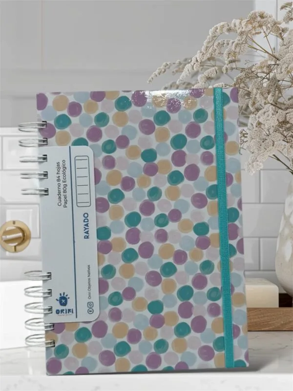 Cuaderno Círculos Pastel Tapa Dura