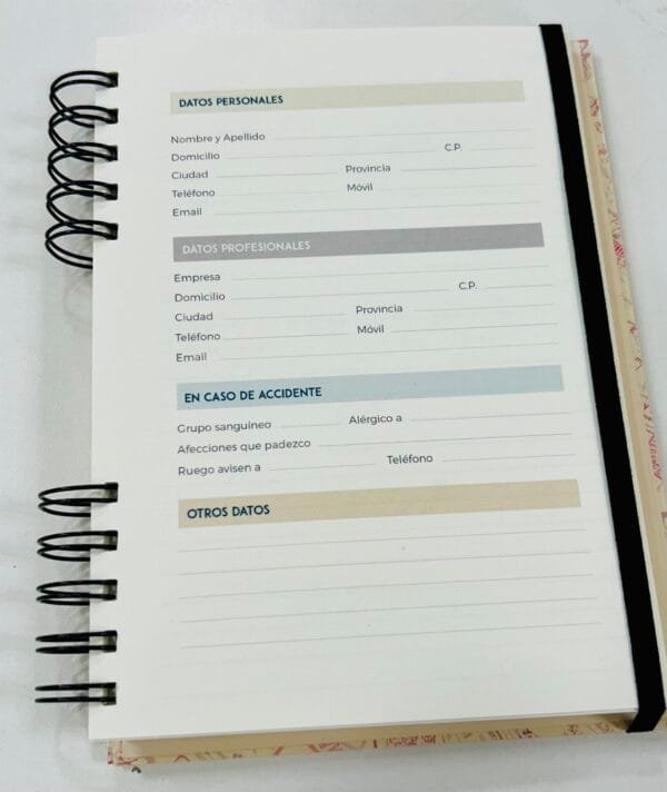 Cuaderno Sellos Antiguos Tapa Dura - Imagen 3