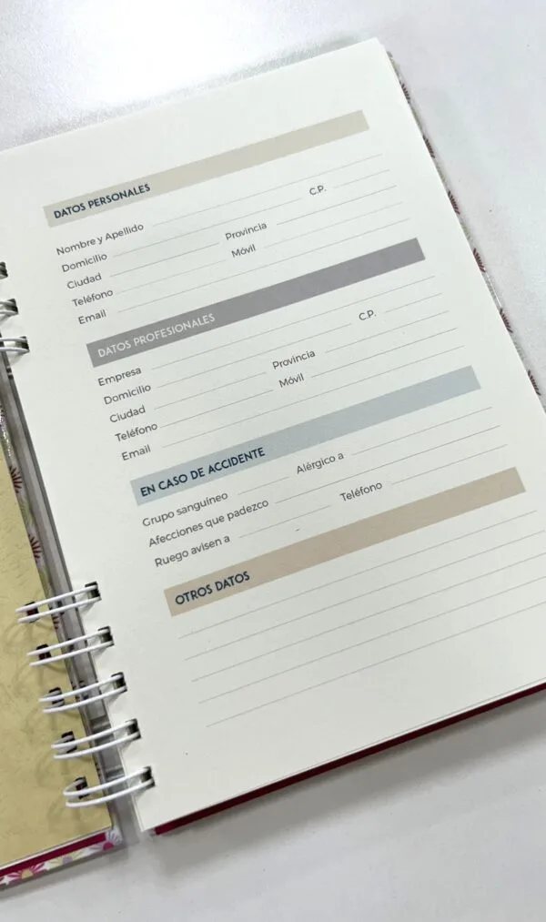 Cuaderno Soles Tapa Dura - Imagen 3