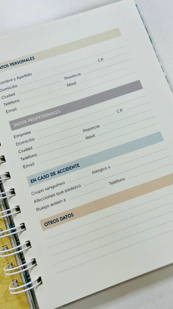 Cuaderno Pastel Tapa Dura - Imagen 3