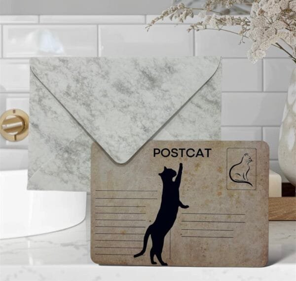 Postal Vintage con sobre 12
