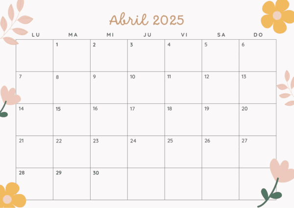 Planner Mensual 2025 A4 - Imagen 3