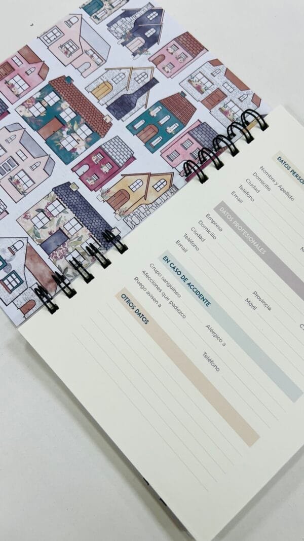 Cuaderno Petit House A5 Tapa Flexible Liso - Imagen 4