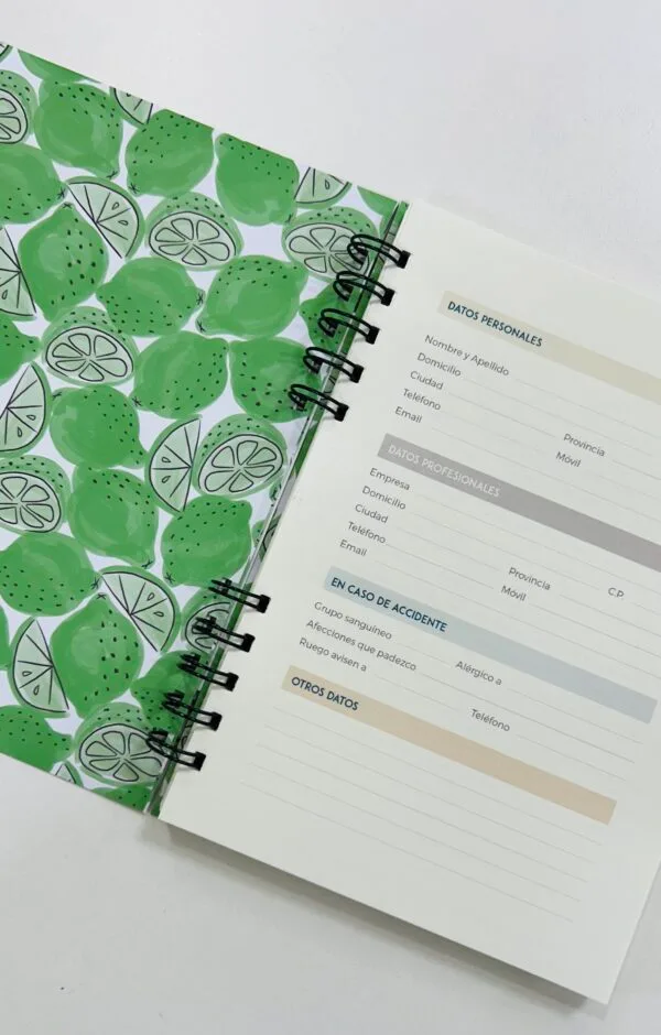 Cuaderno Citrus A5 Liso Tapa flexible - Imagen 4