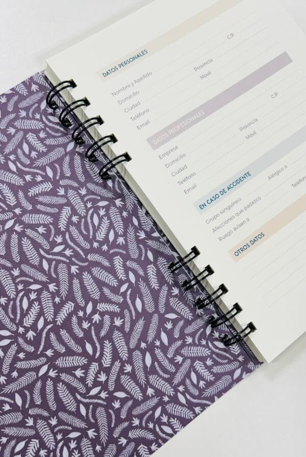 Cuaderno Hojas A5 Liso Tapa Flexible - Imagen 2