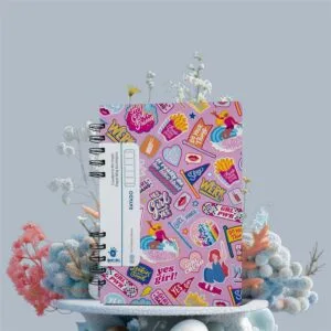Cuaderno Yes Girl A5 Rayado Tapa Flexible