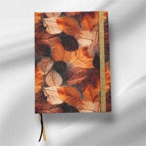 Cuaderno Otoño Punteado Cosido a Hilo A5 Tapa Dura