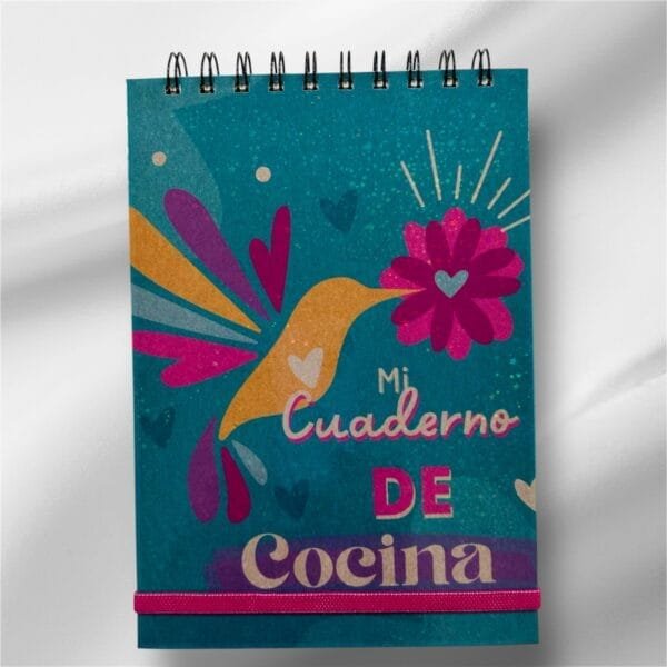 Cuaderno de Cocina Colibrí A5 anillado