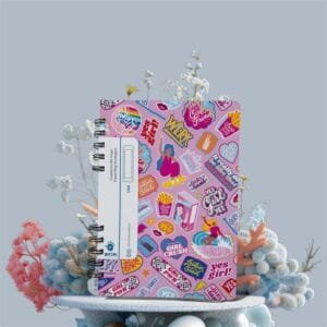 Cuaderno Yes Girl A5 Liso Tapa Flexible