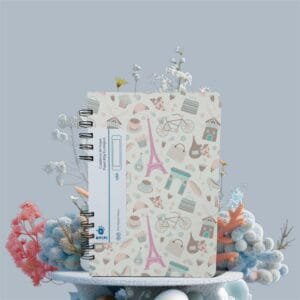 Cuaderno Paris A5 Liso Tapa Flexible