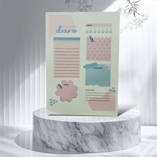 Planner Diario A5 N°4 x 50 hojas
