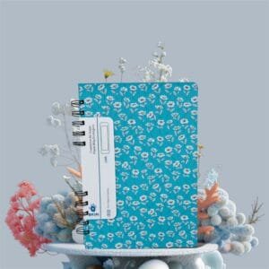 Cuaderno Turquesa A5 Liso Tapa flexible